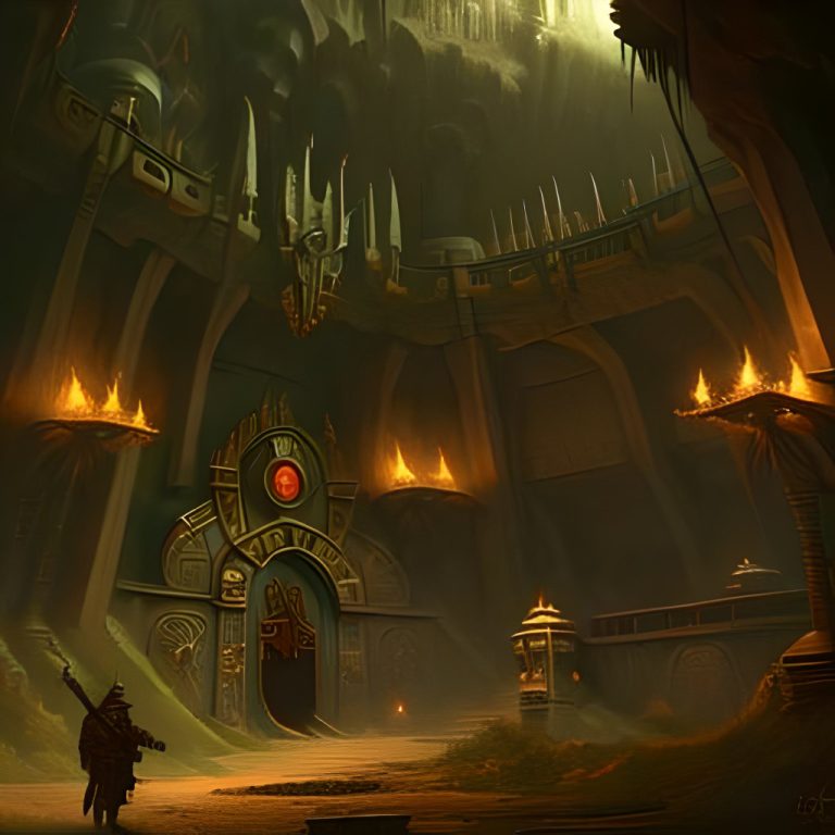 Inside the Mysterious Underground City of the Markandor Kingdom