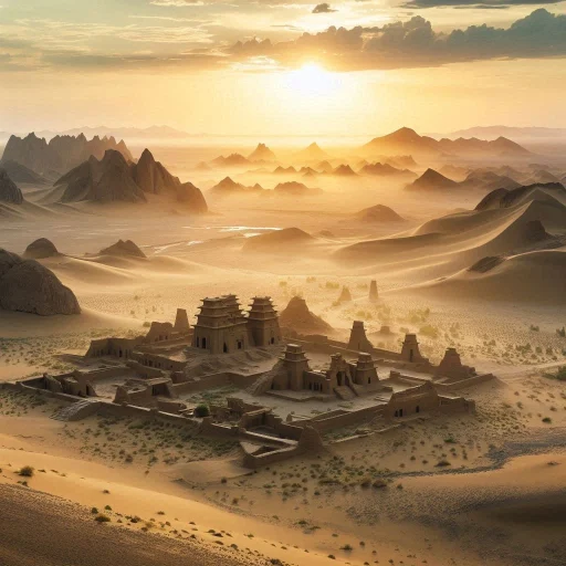 Discovery of Ancient Ruins in the Akasian Desert