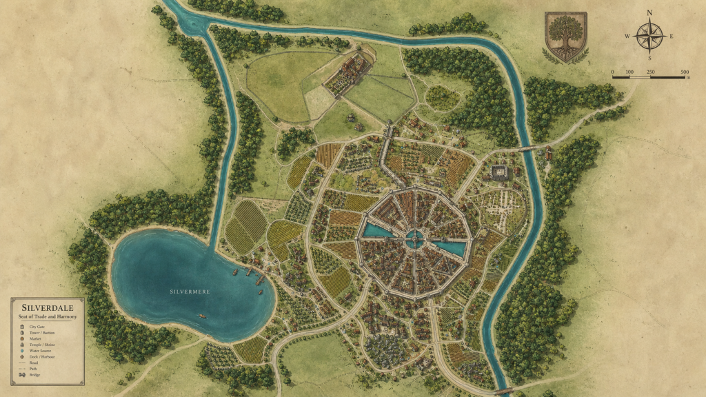 Citadel of Hope and the surroundings areas